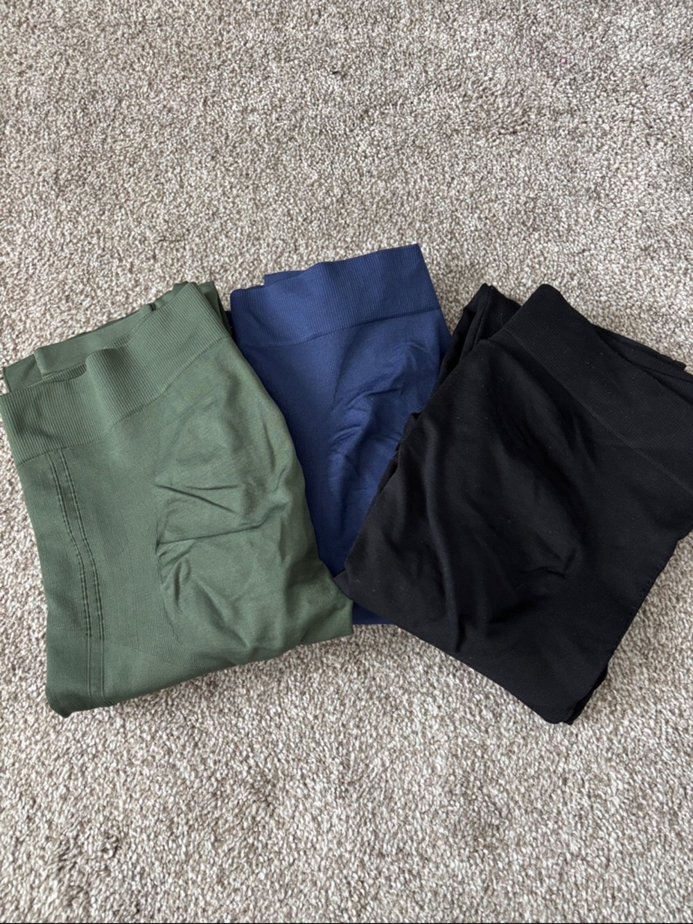 Bundle of three Blanqi pregnancy leggings
